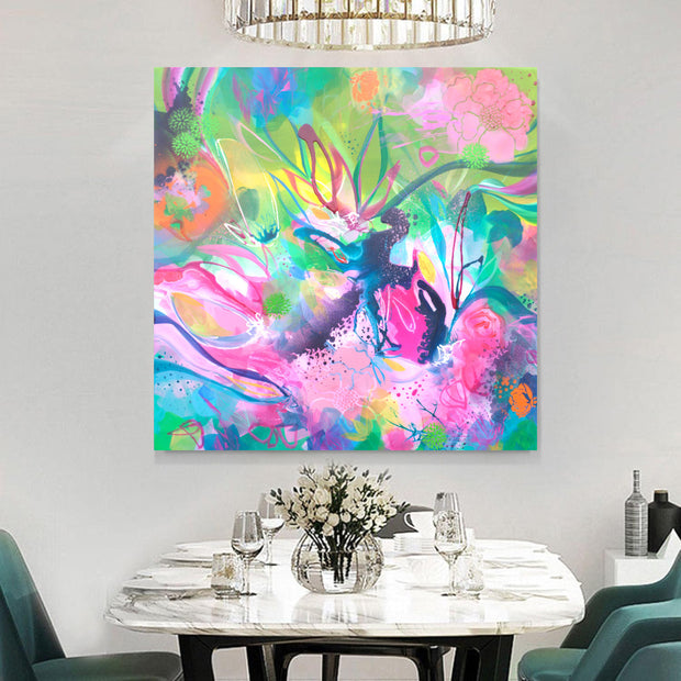 Feel As Free As The Wildflowers - Original Painting by Susan Wooler