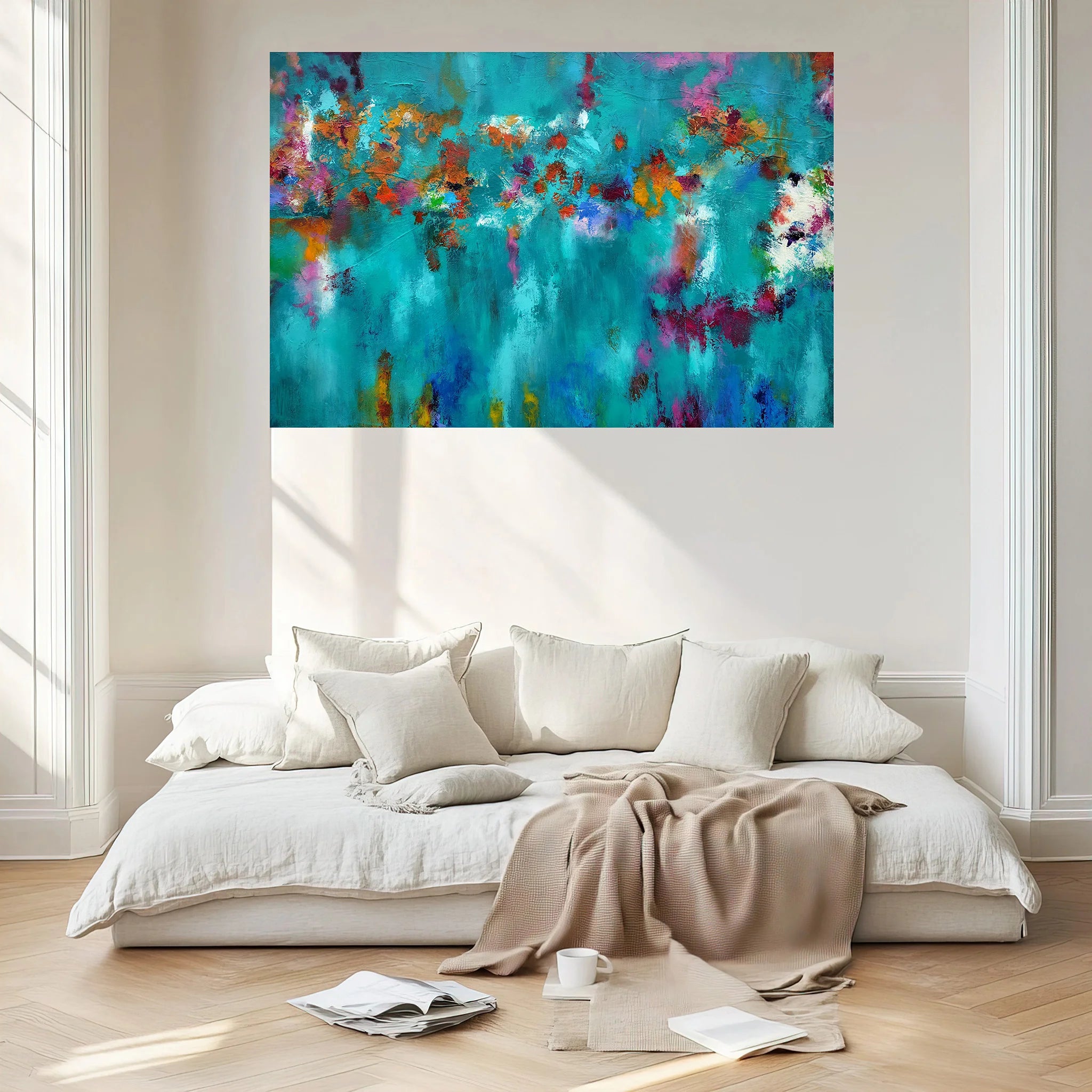 Where the Ridge Meets the Deep - Original Painting by Susan Wooler
