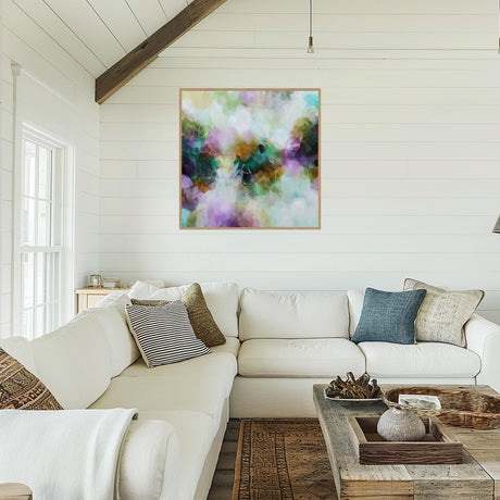 Whispers in the Forest - Framed Canvas Print by Susan Wooler