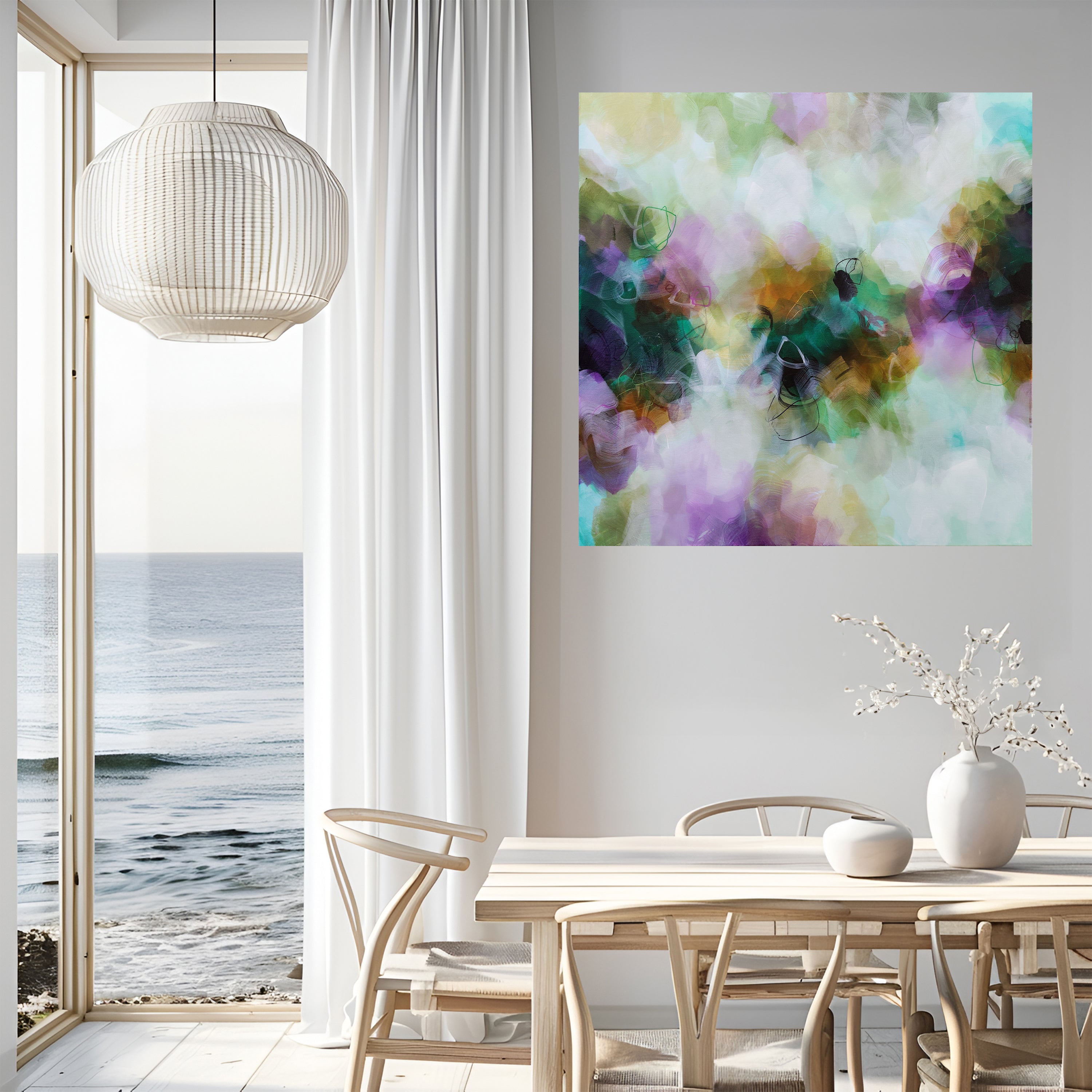 Whispers in the Forest - Original Painting by Susan Wooler