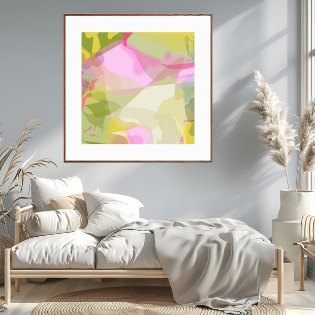 Summer Breeze - Framed Print on Paper by Susan Wooler