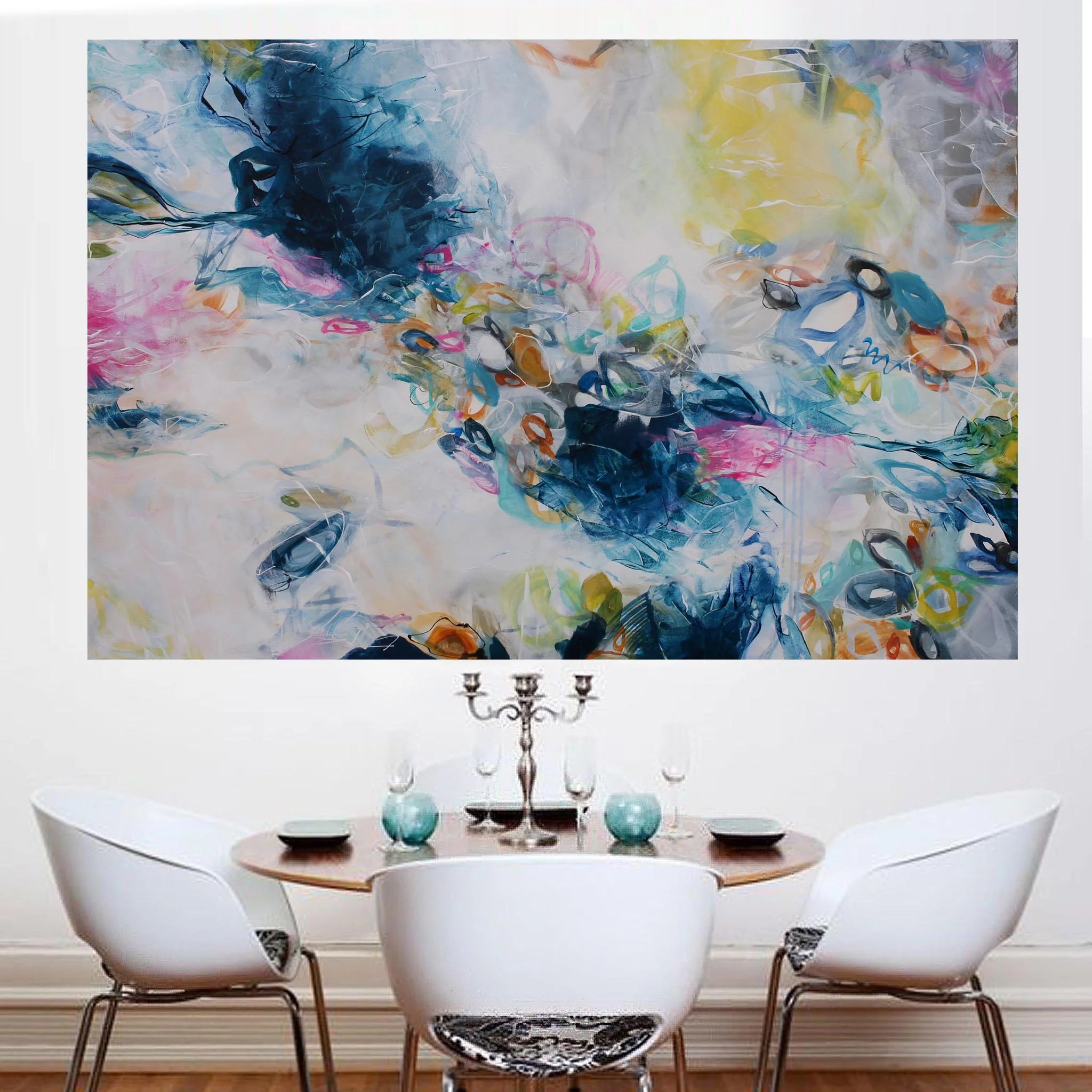 Serenity at Lily Lake - Original Painting by Susan Wooler