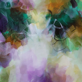 Whispers in the Forest - Original Painting by Susan Wooler