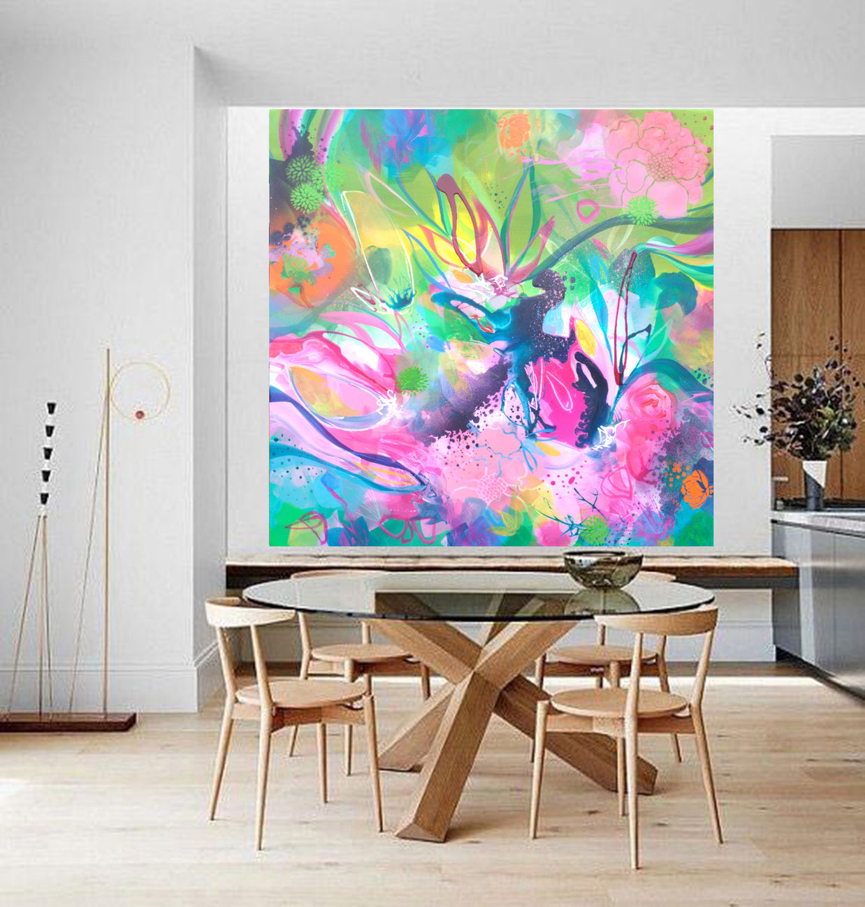 Feel As Free As The Wildflowers - Original Painting by Susan Wooler