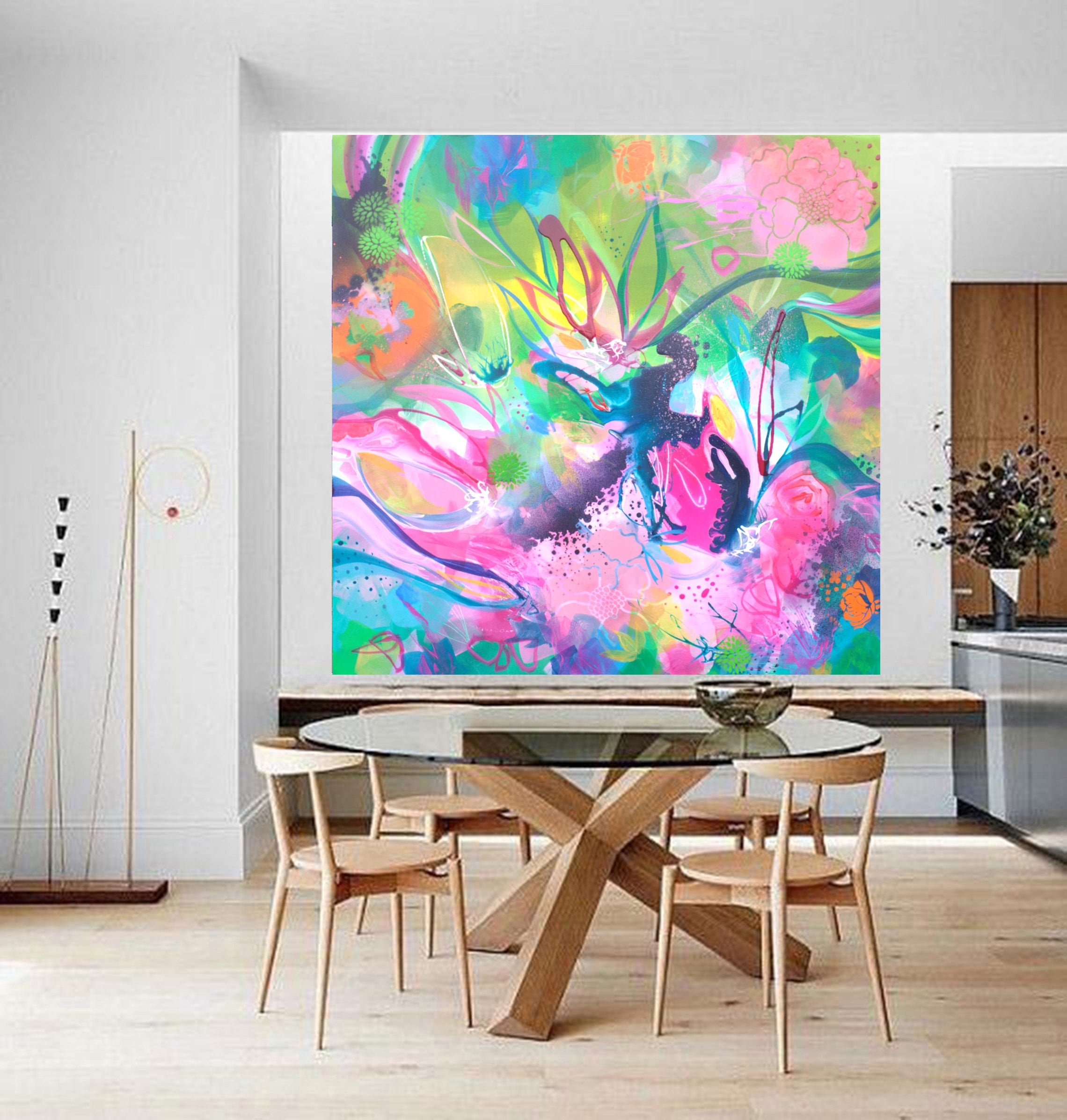 Feel As Free As The Wildflowers - Original Painting by Susan Wooler