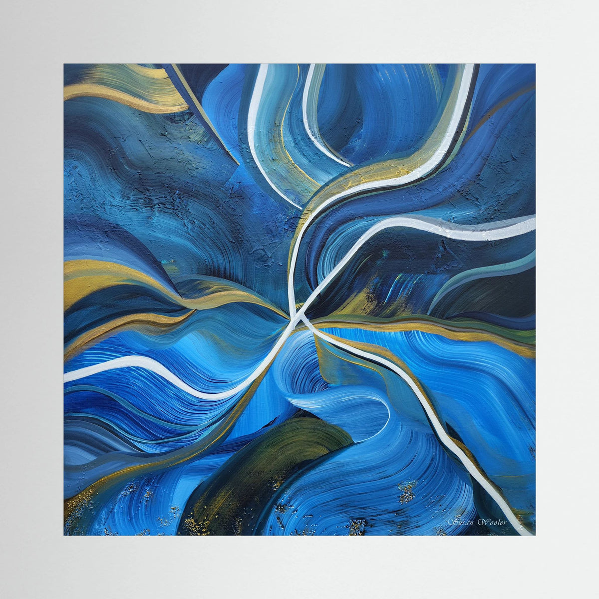 Cadence - Framed Canvas Print
