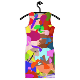 Bodycon Dress - Cuban Salsa Collection