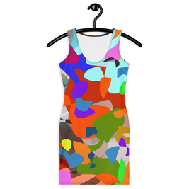 Bodycon Dress - Cuban Salsa Collection