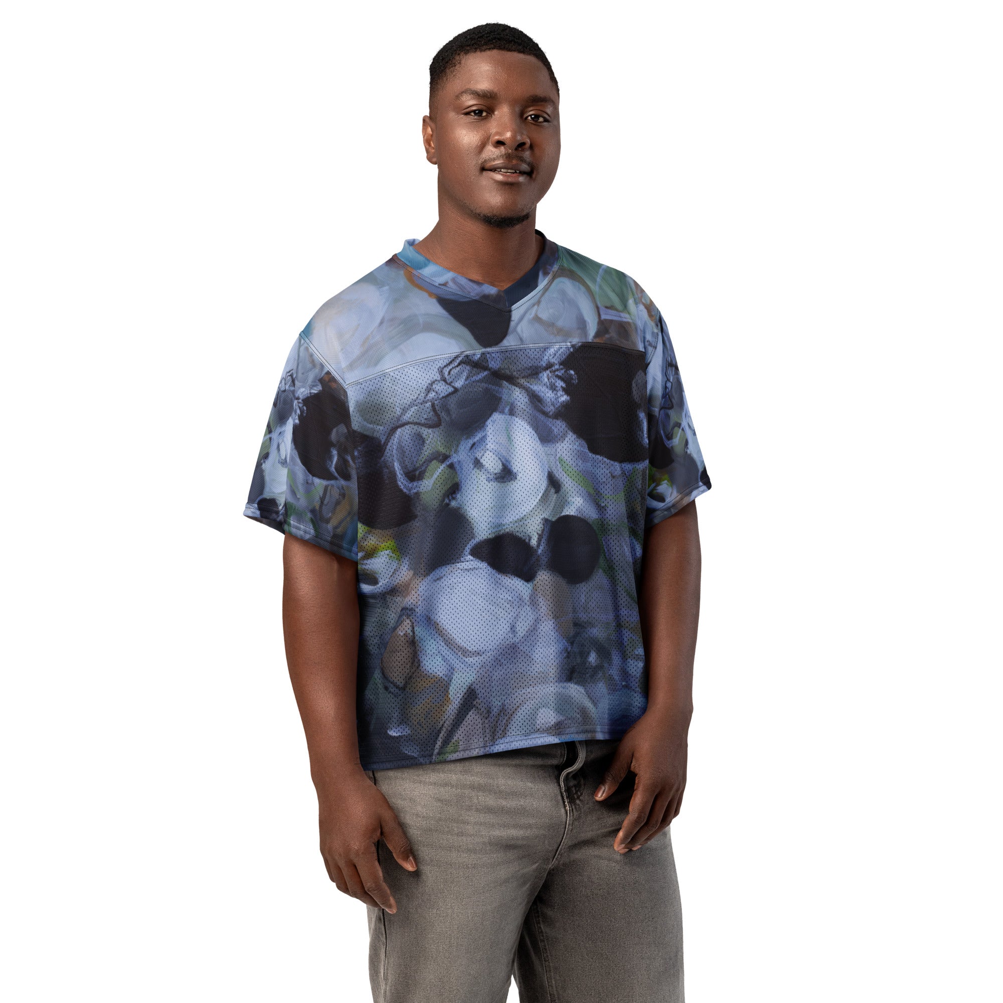 Boxy Football Jersey - Noir Edit Collection