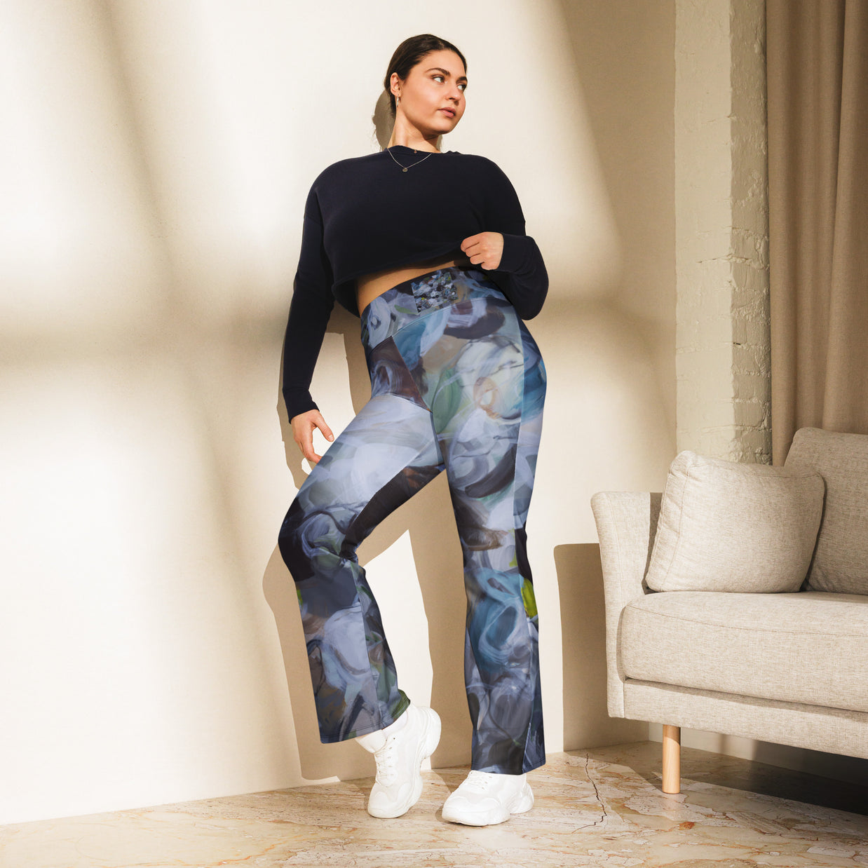 Flared Leggings - Noir Edit Collection