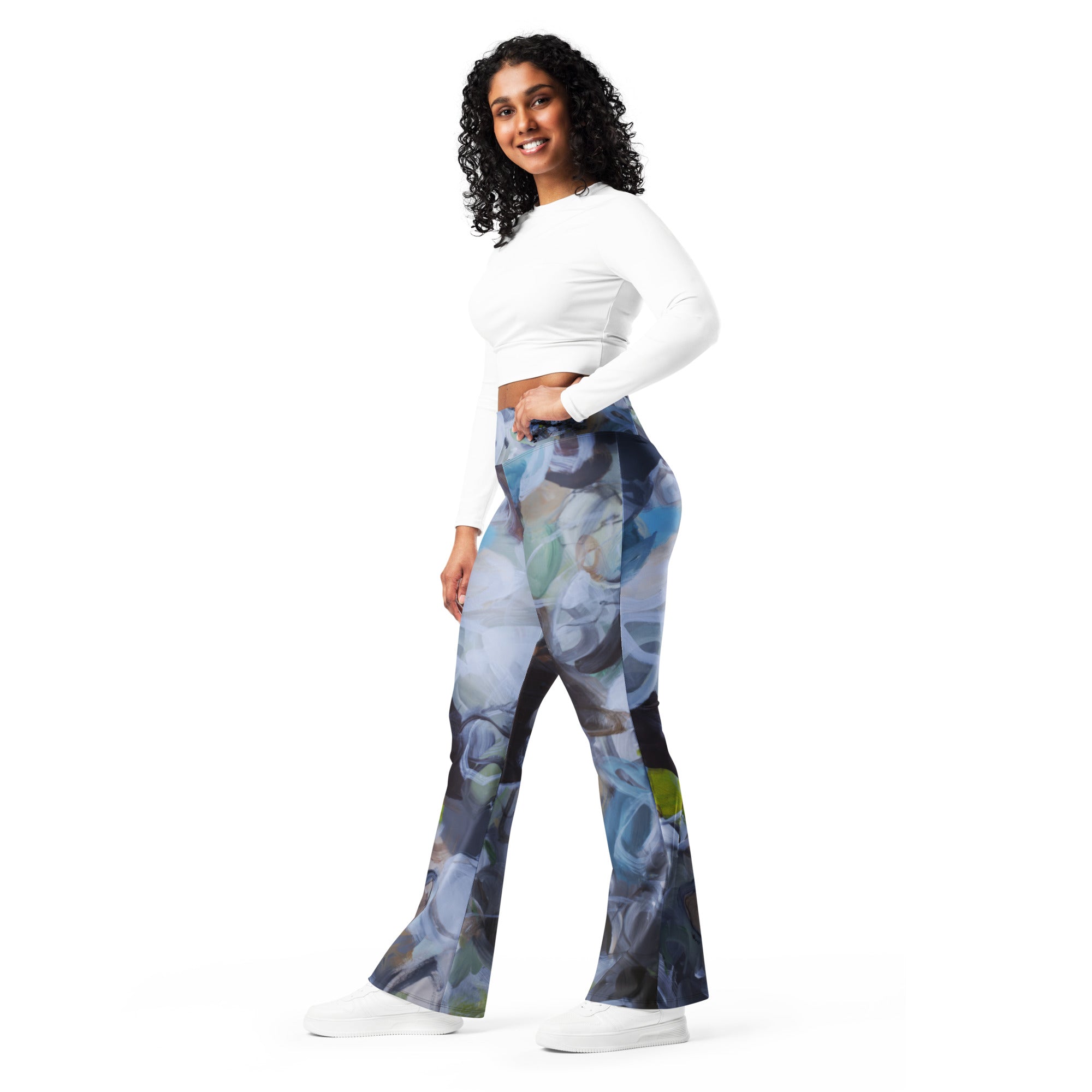 Flared Leggings - Noir Edit Collection
