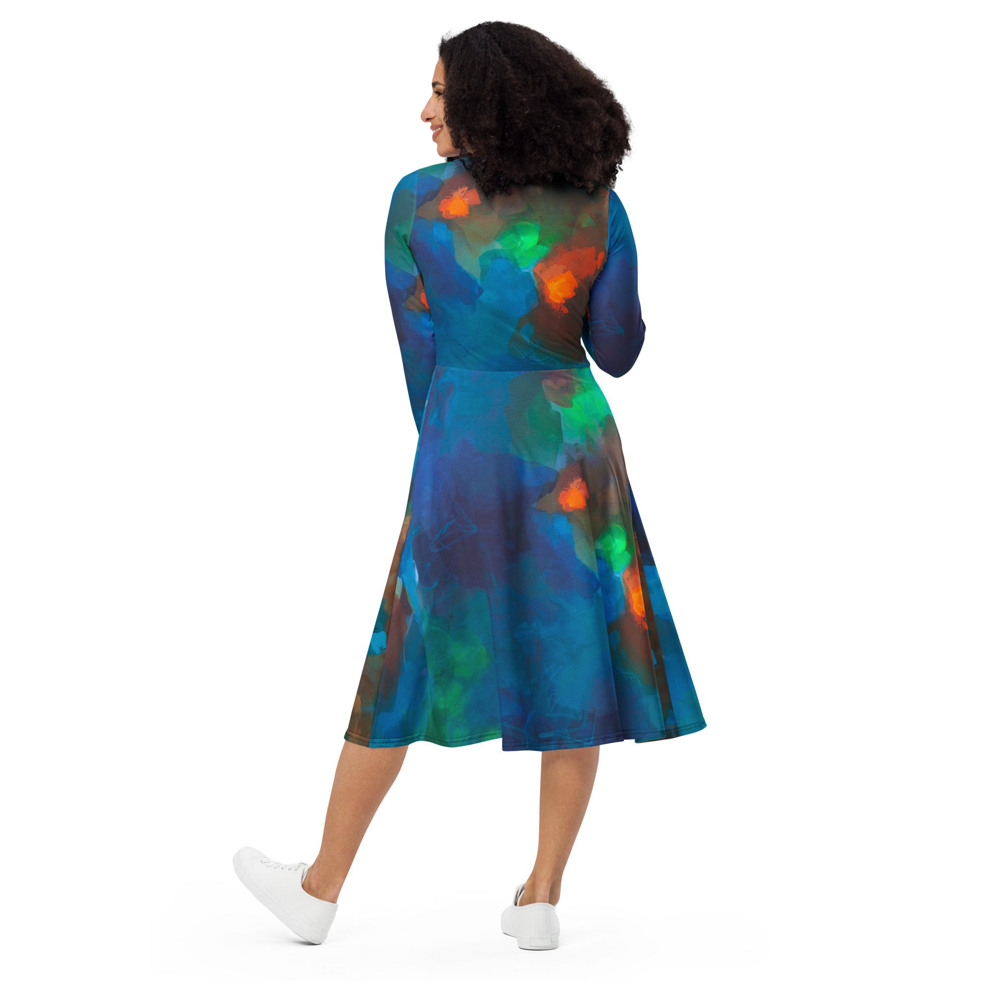 Long Sleeve Midi Dress - After Hours Collection
