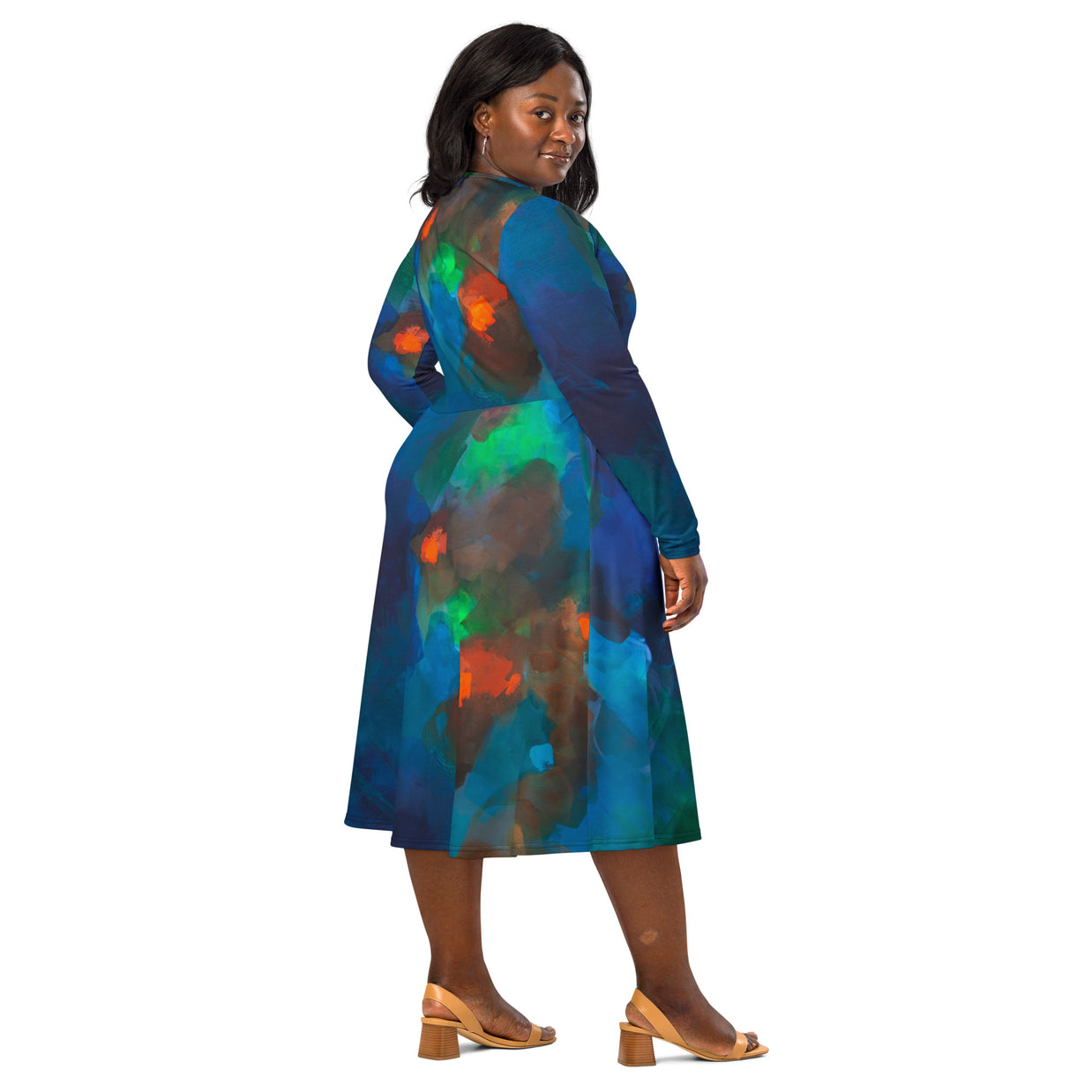 Long Sleeve Midi Dress - After Hours Collection