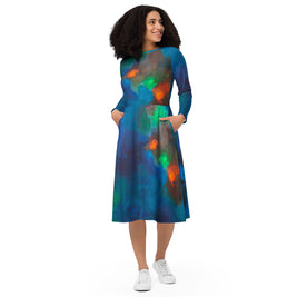 Long Sleeve Midi Dress - After Hours Collection