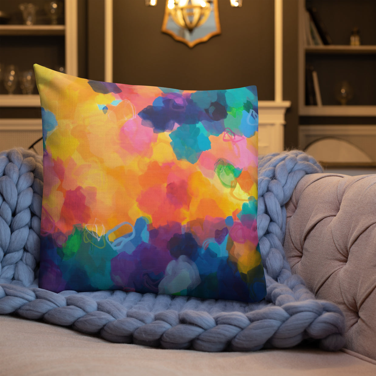 Golden Sands- Reversible Cushion