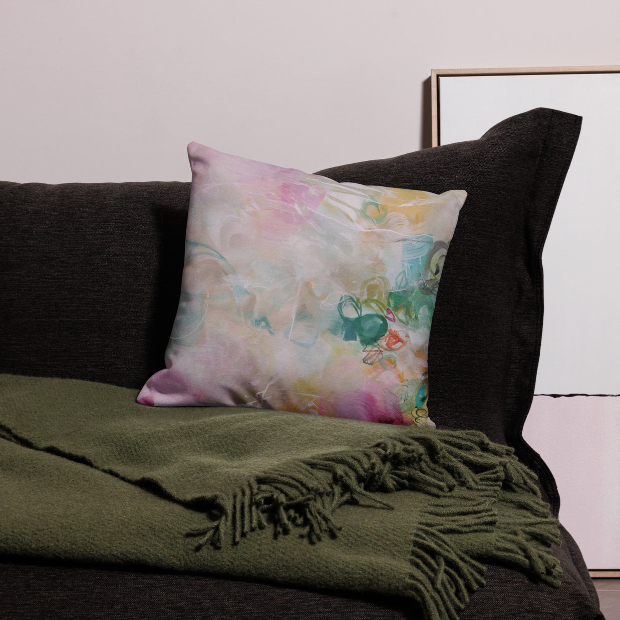 Morning Mist I - Reversible Cushion