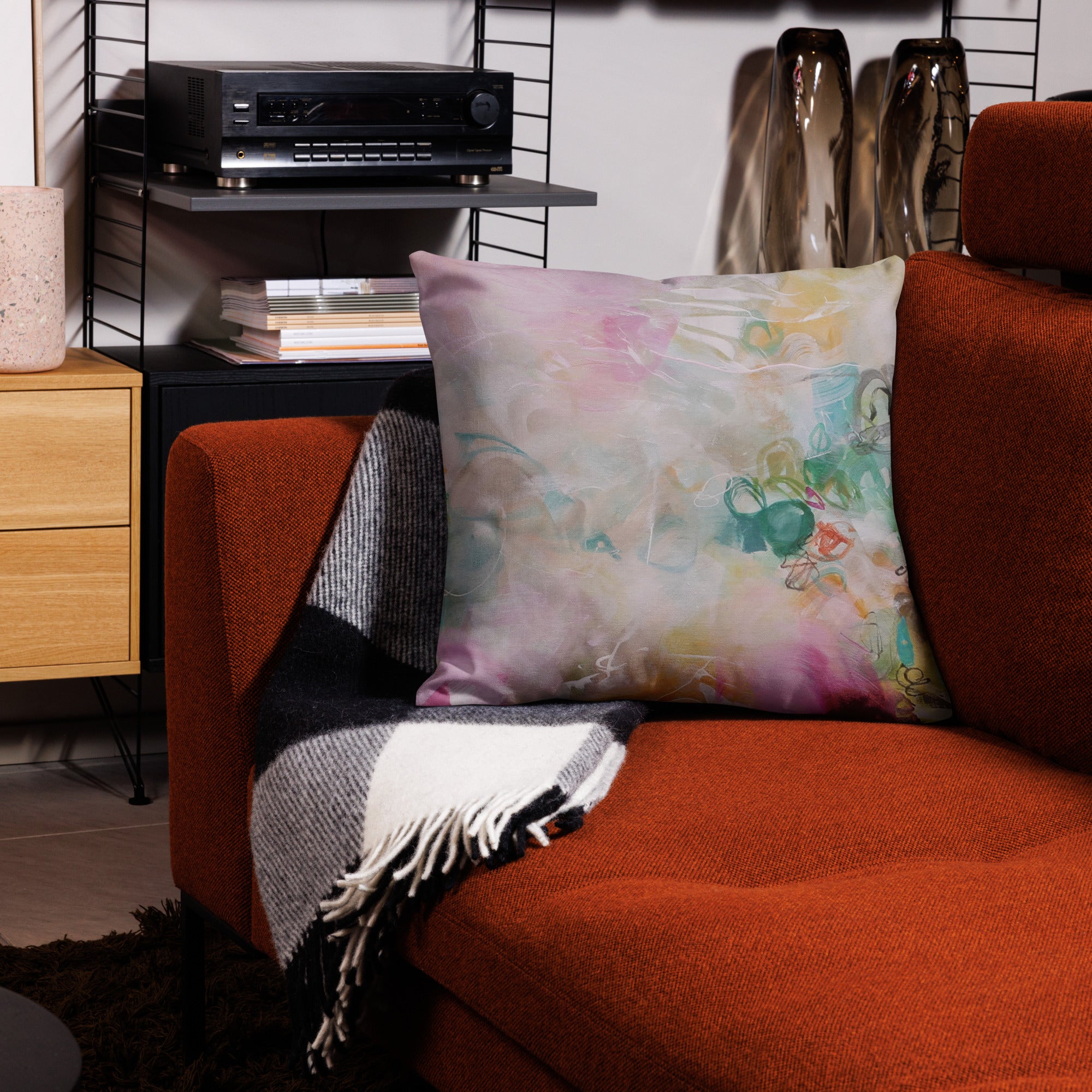 Morning Mist I - Reversible Cushion