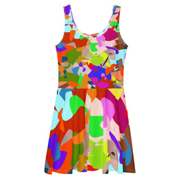 Skater Dress - Cuban Salsa Collection