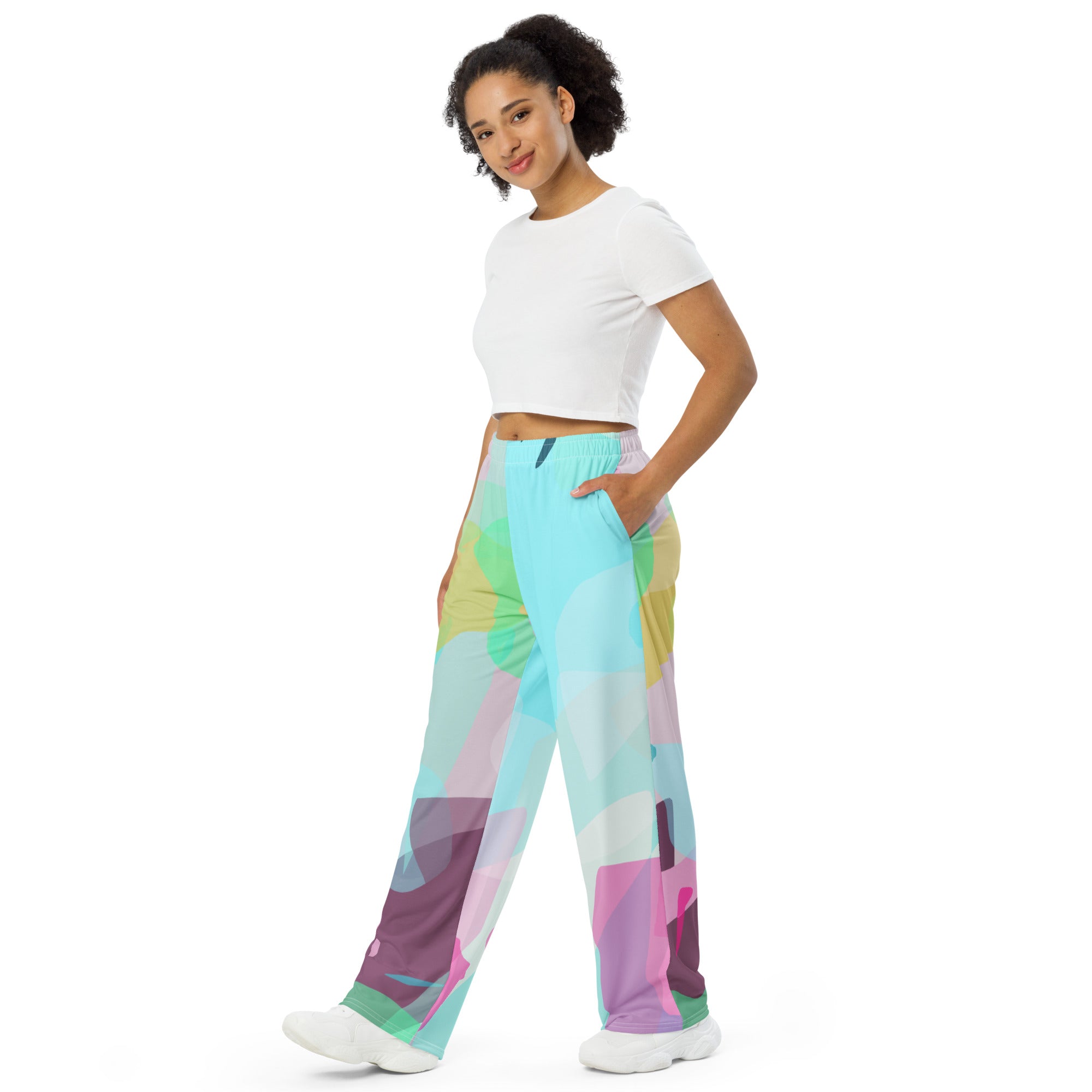 Unisex Wide-Leg Pants - The Barbados Collection