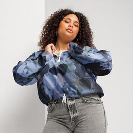 Women’s Cropped Windbreaker - Noir Edit Collection