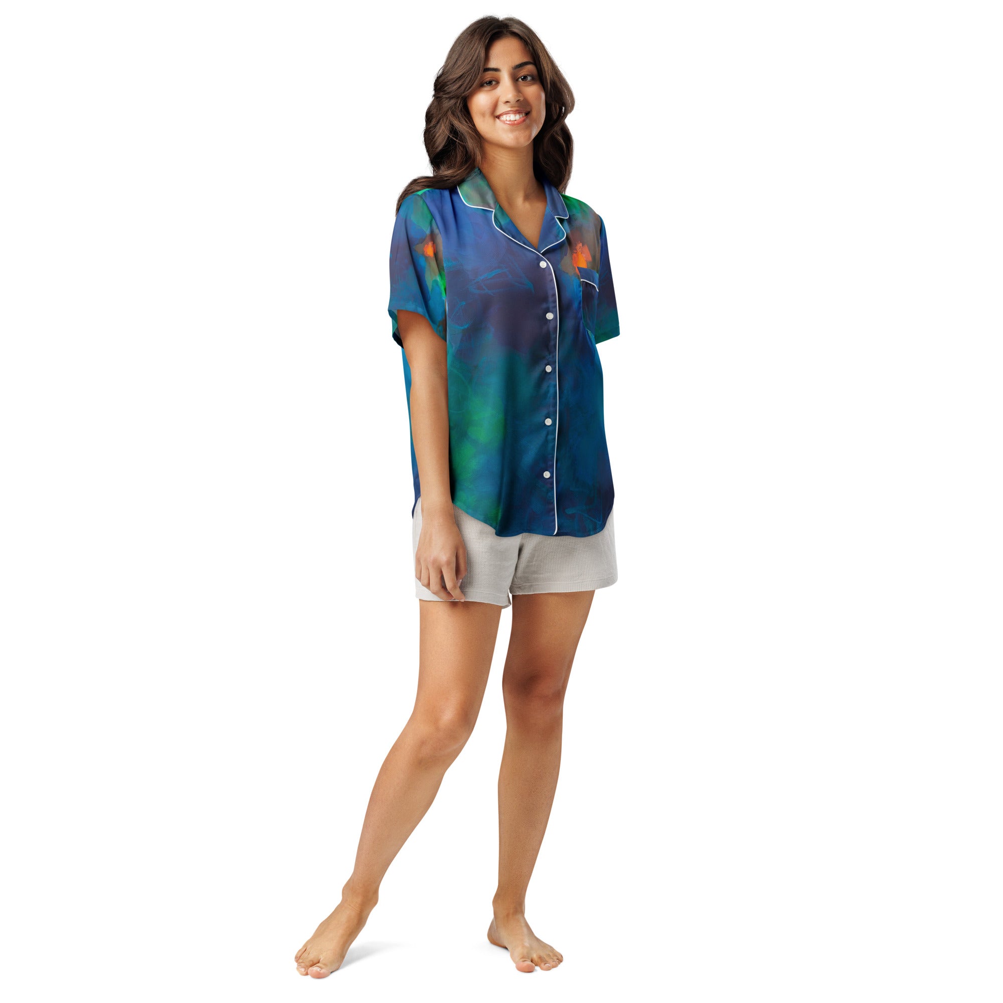 Women's Short Sleeve Pyjama Top - After Hours Collection