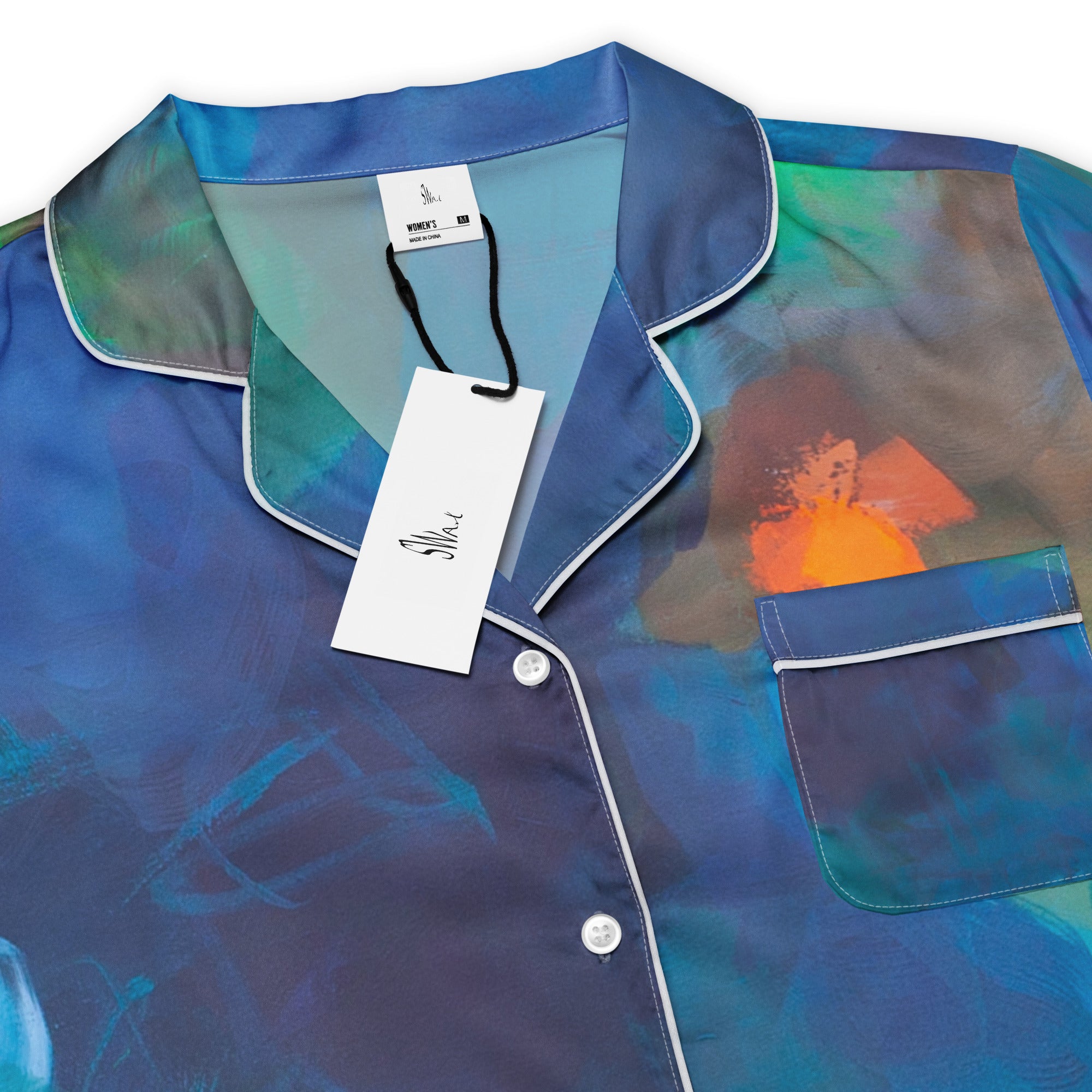 Women's Short Sleeve Pyjama Top - After Hours Collection