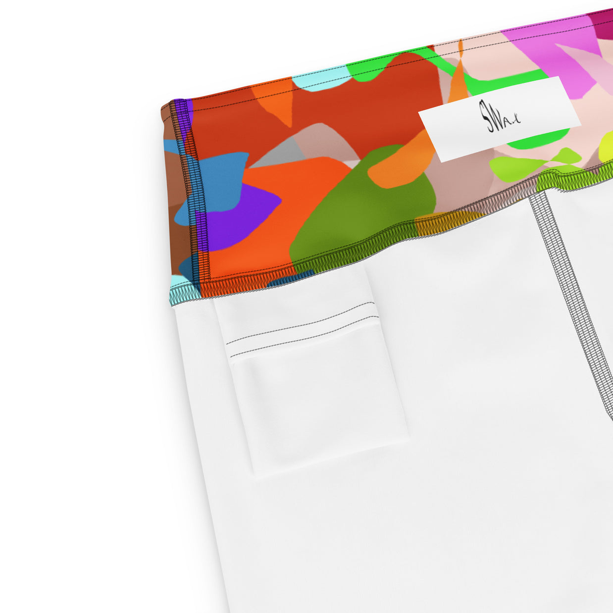 Yoga Capri Leggings - Cuban Salsa Collection