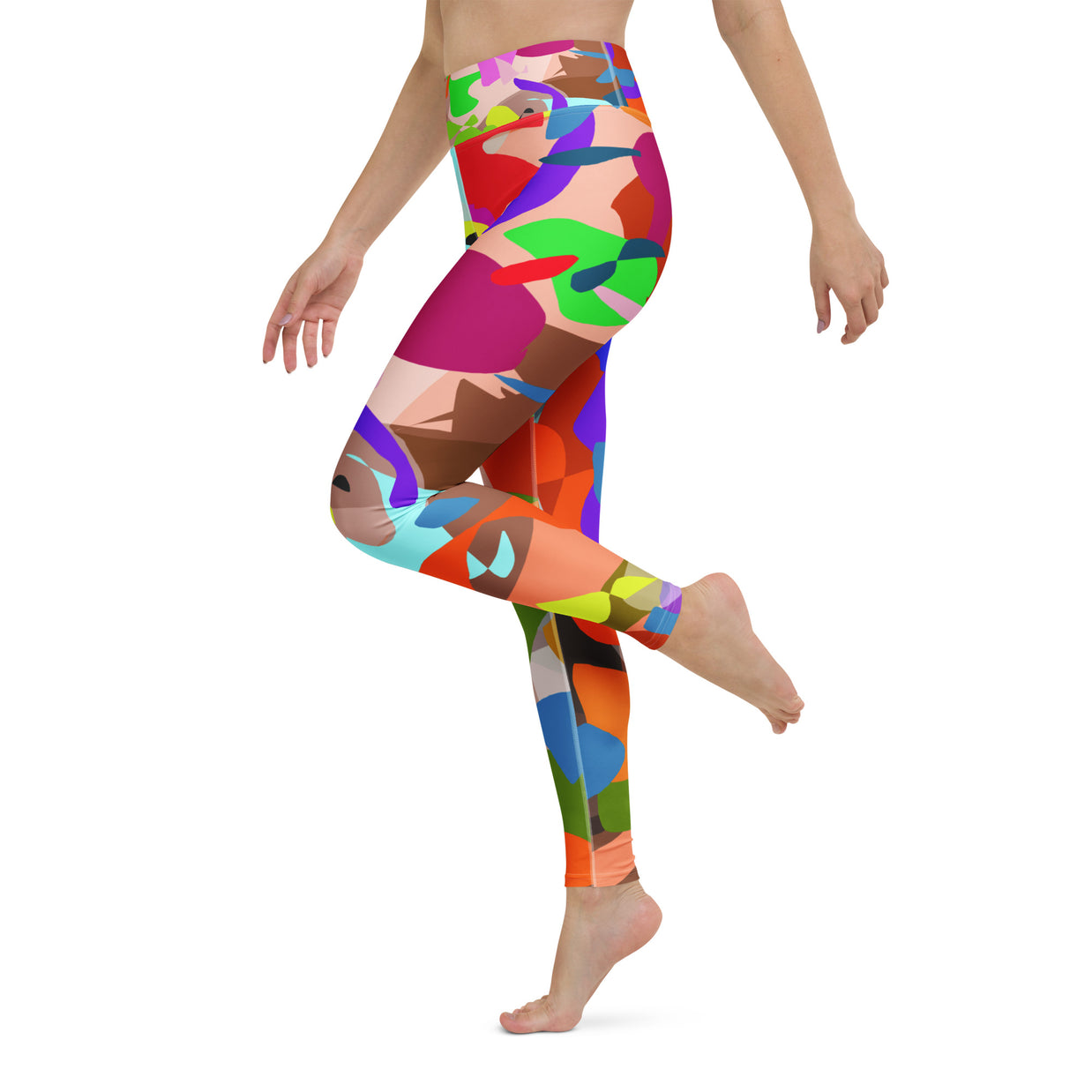 Yoga Leggings - Cuban Salsa Collection