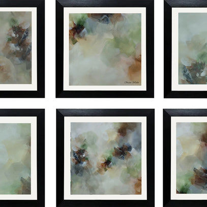 Set of Six Mini Art Prints - Morning Mist