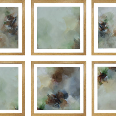 Set of Six Mini Art Prints - Morning Mist