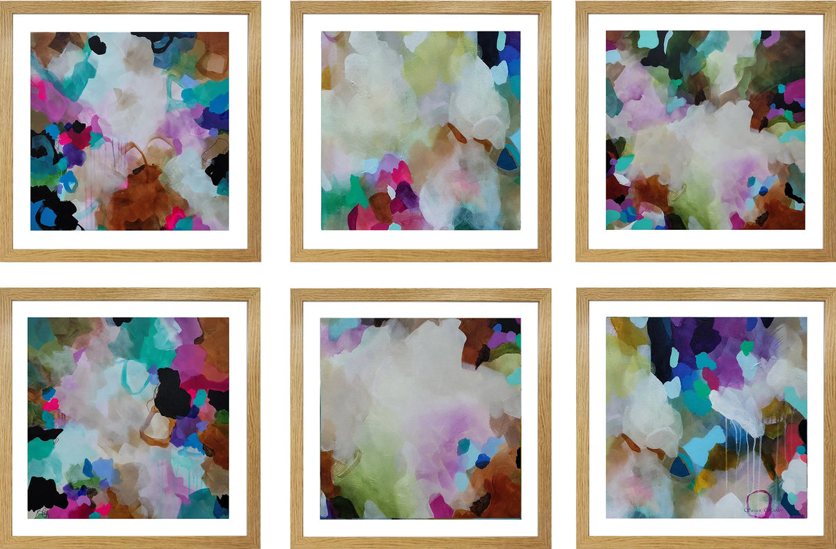 Set of Six Mini Art Prints - After The Rain