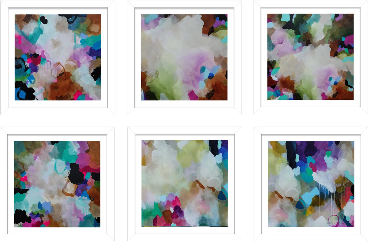 Set of Six Mini Art Prints - After The Rain