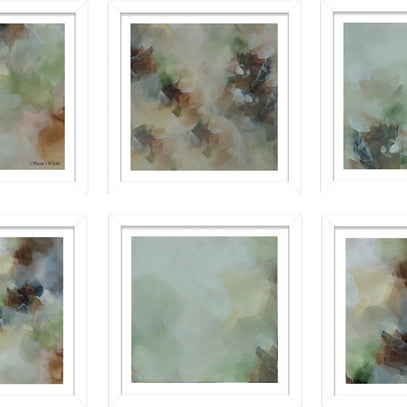 Set of Six Mini Art Prints - Morning Mist