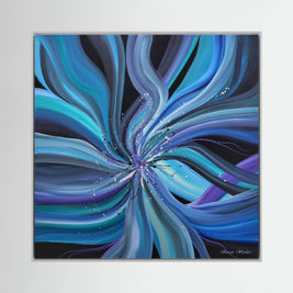 Vortex - Framed Canvas Print