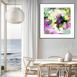 Tropical Palm I - Framed Print on Paper by Susan Wooler
