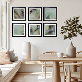 Set of Six Mini Art Prints - Morning Mist