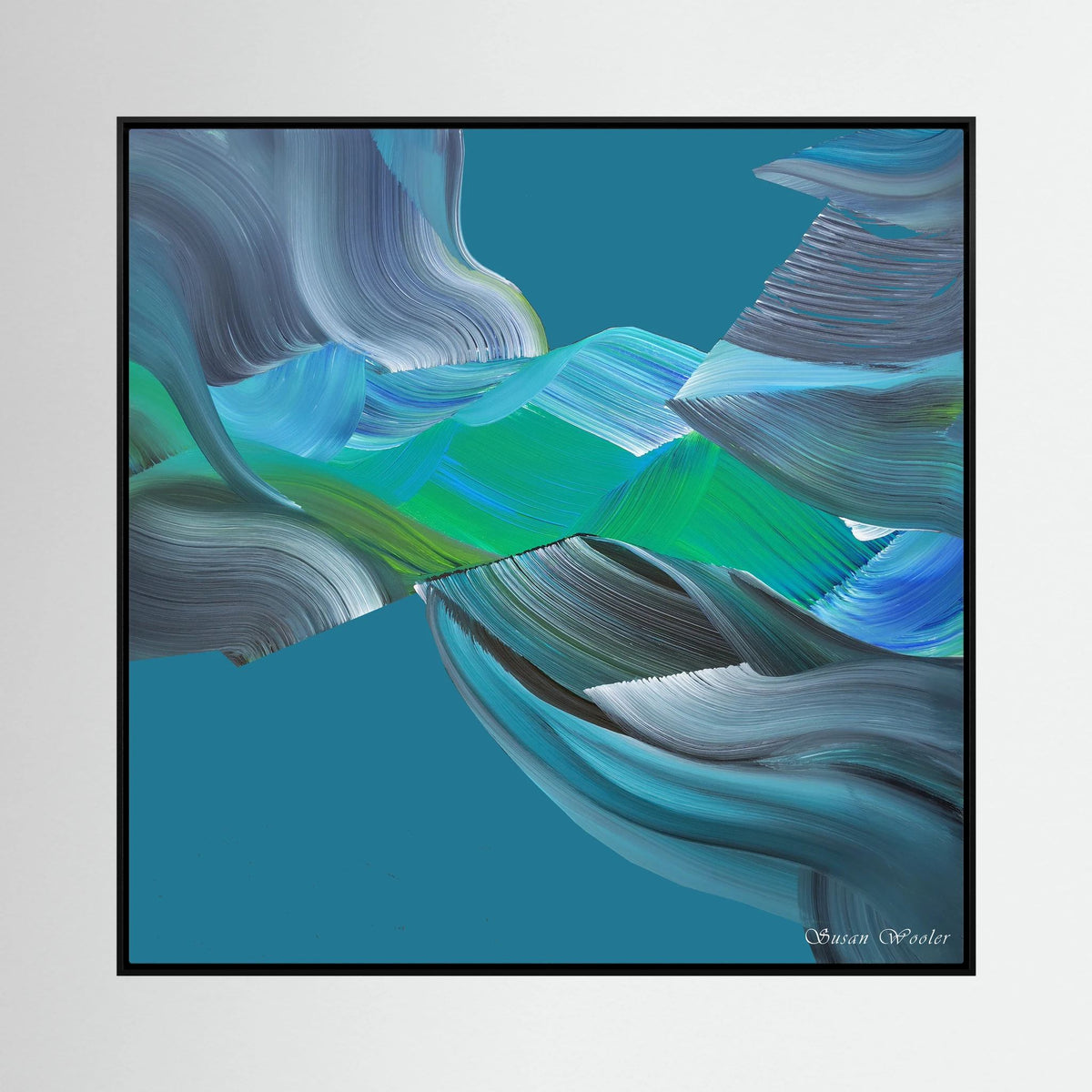 Meridian - Framed Canvas Print