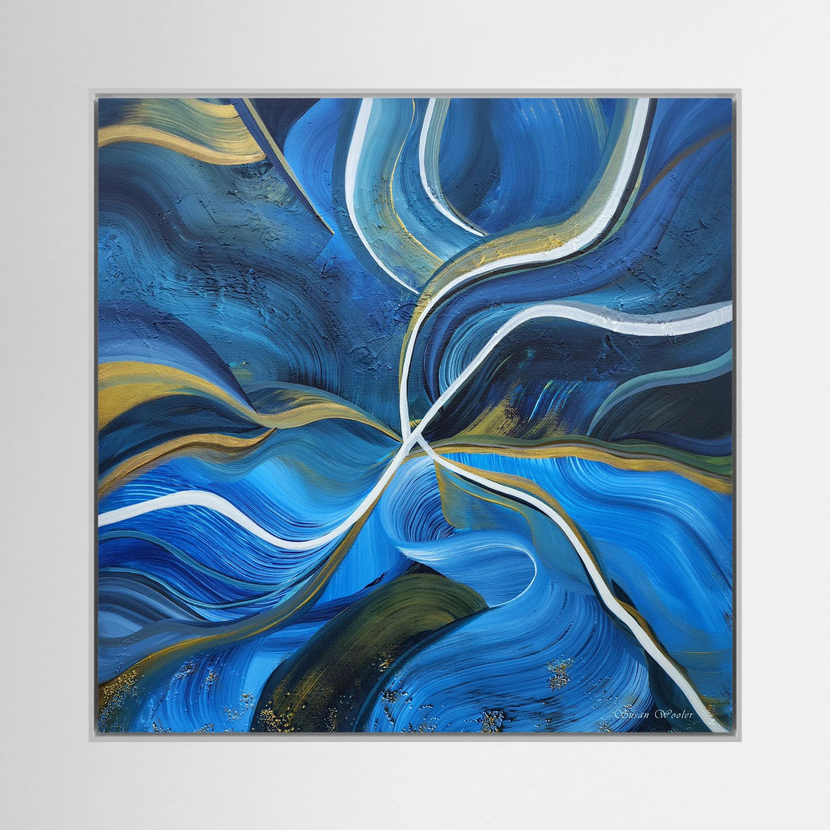 Cadence - Framed Canvas Print