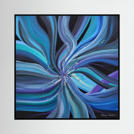 Vortex - Framed Canvas Print