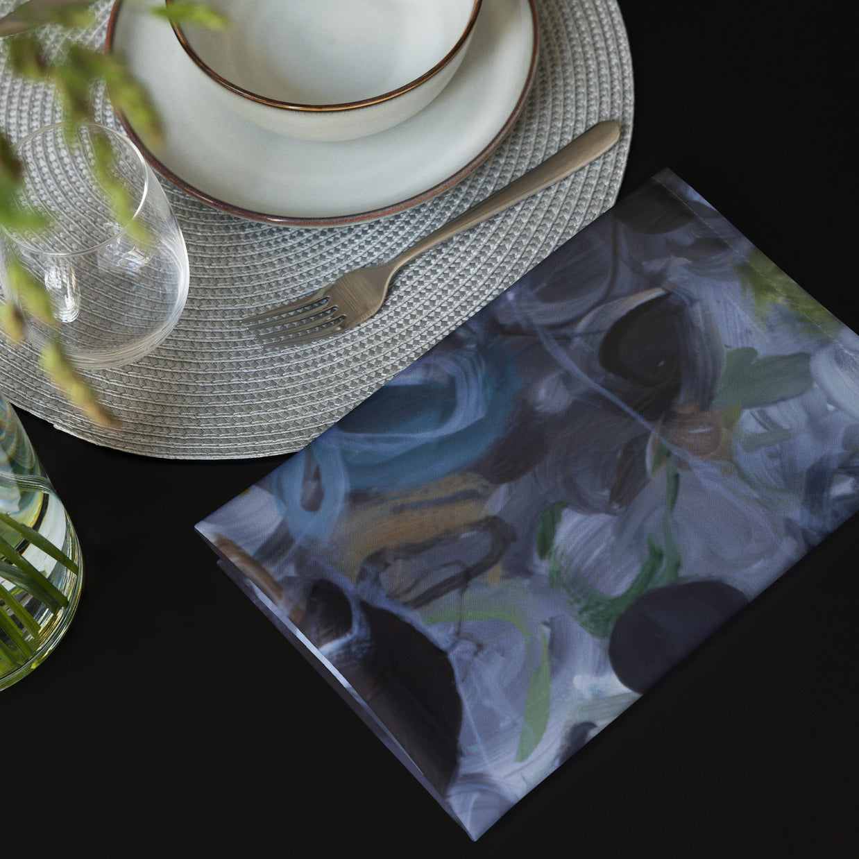 Noir Edit - Cloth Napkin Set