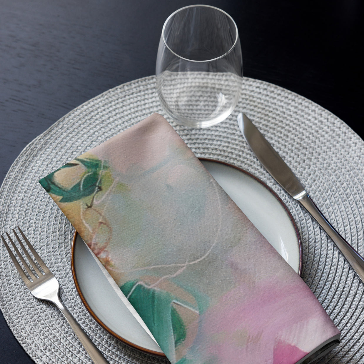 Morning Mist I - Cloth Napkin Set