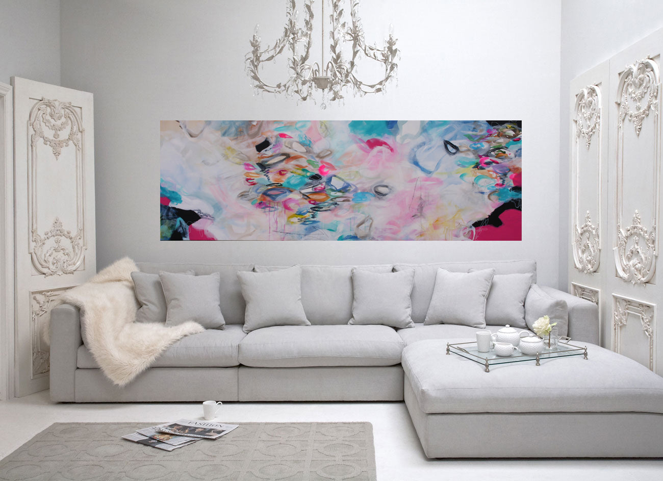 SOLD Dreaming in Colour - Original Painting by Susan Wooler