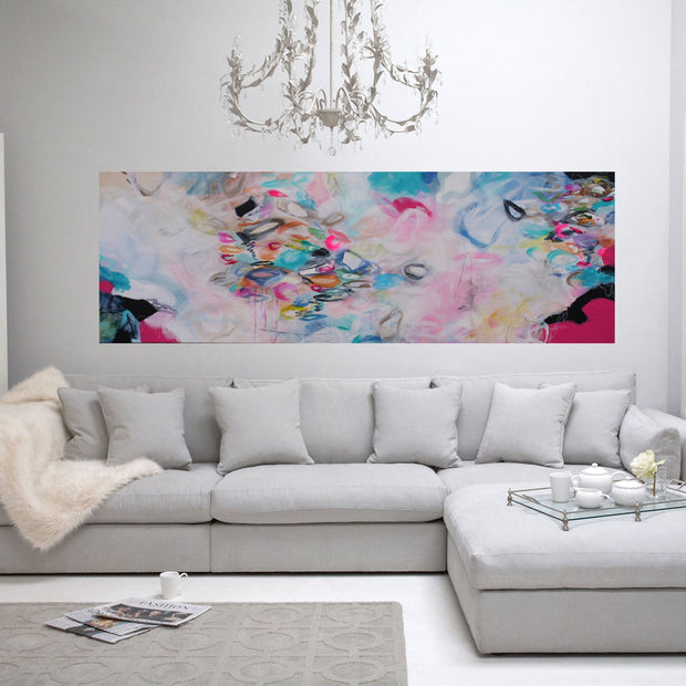 SOLD Dreaming in Colour - Original Painting by Susan Wooler