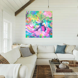 Feel As Free As The Wildflowers - Original Painting by Susan Wooler