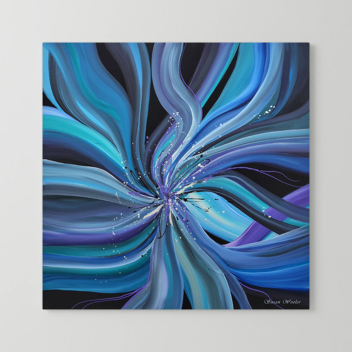 Vortex - Framed Canvas Print