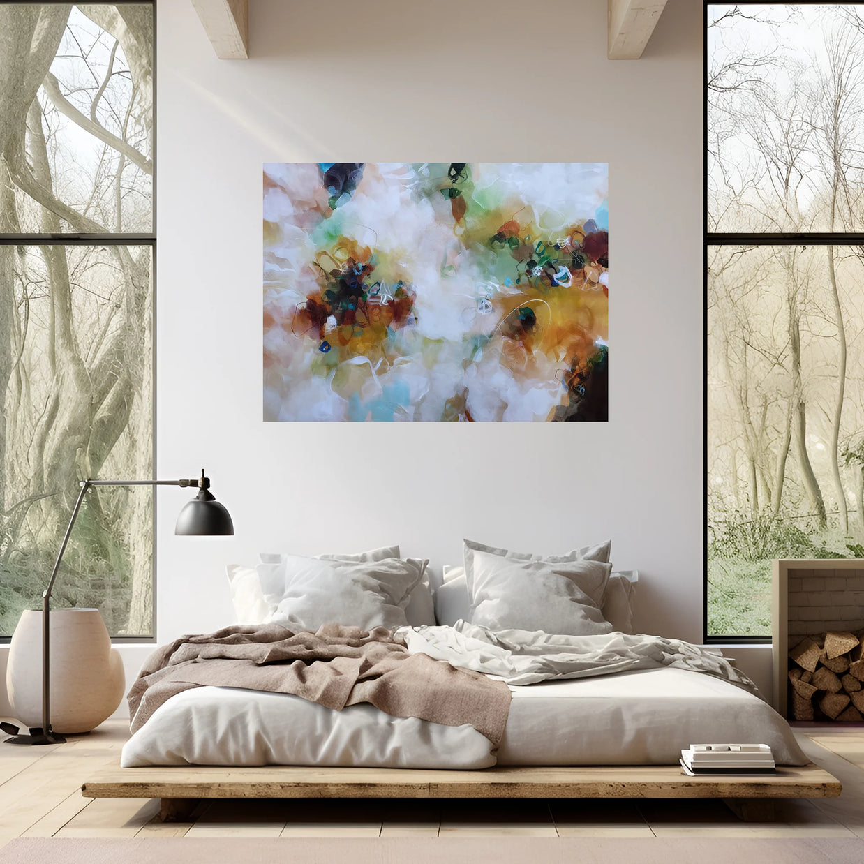 Winds of Change II - Framed Canvas Print by Susan Wooler