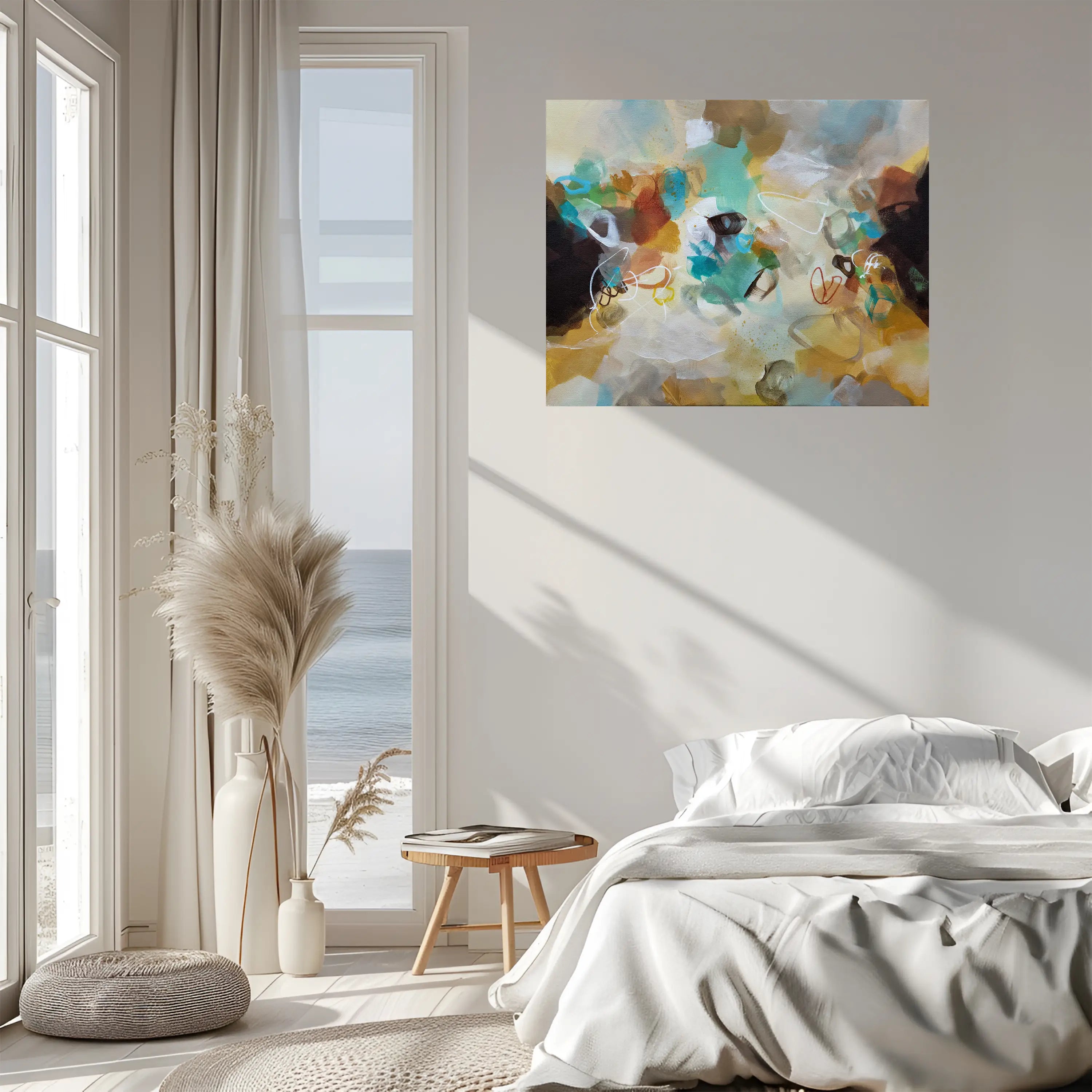 Golden Nectar - Original Painting by Susan Wooler