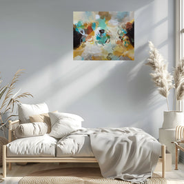 Golden Nectar - Original Painting by Susan Wooler