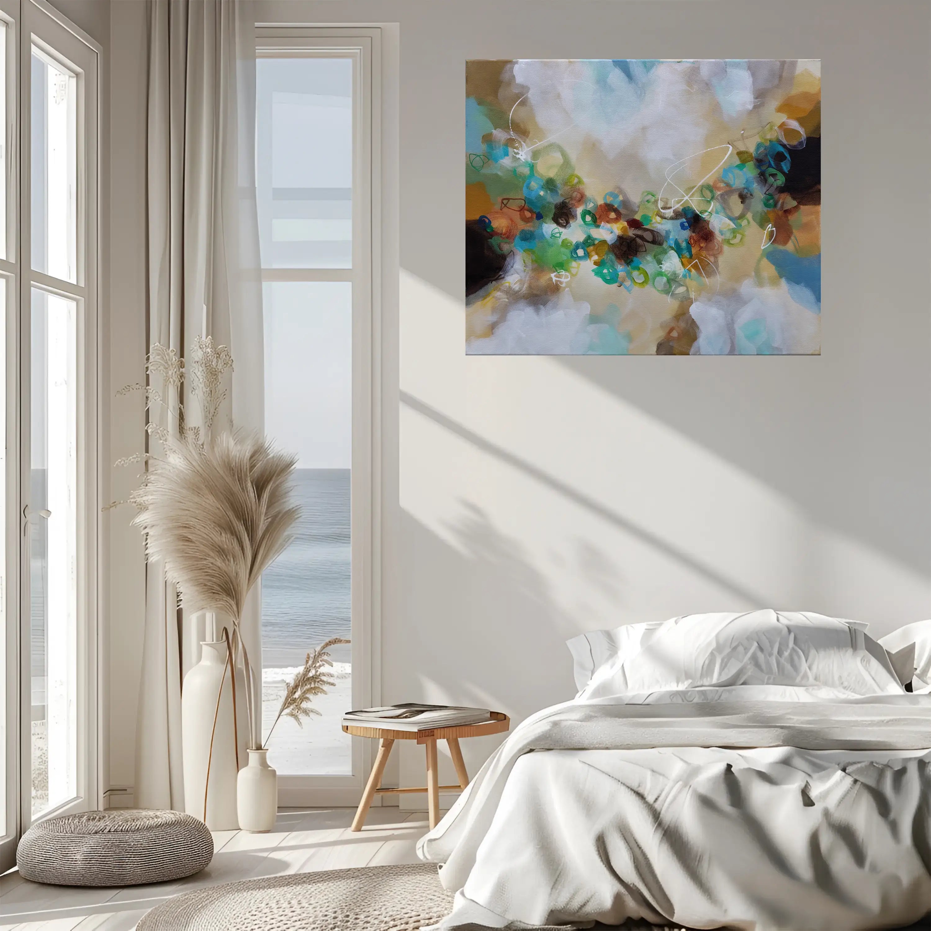 Golden Nectar III - Original Painting by Susan Wooler