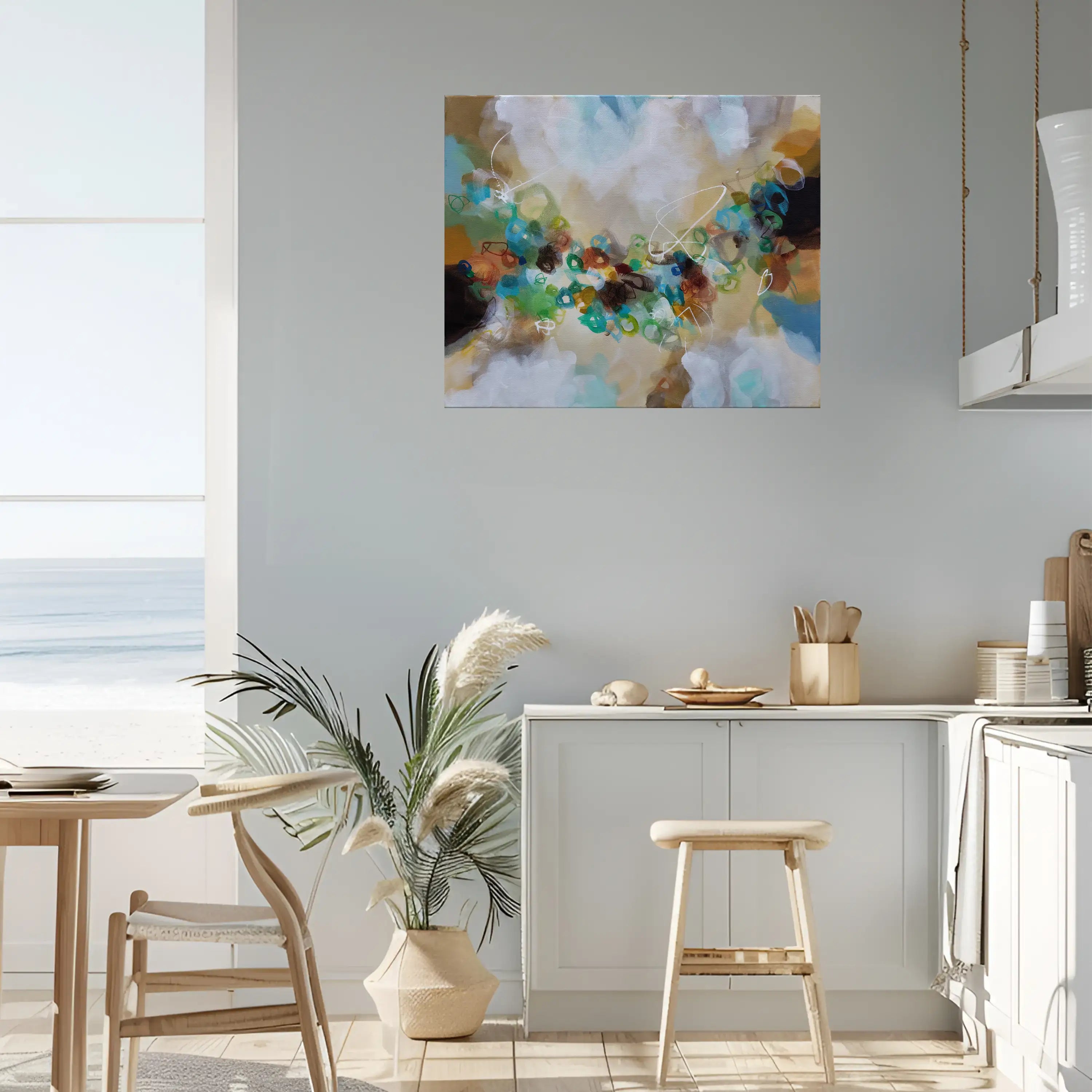 Golden Nectar III - Original Painting by Susan Wooler